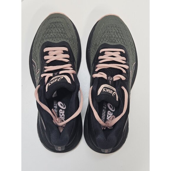 ASICS GT-2000 Women Sneakers Black‎ WhiteTrail Running Shoe Size 6 Green Pink - Picture 11 of 13